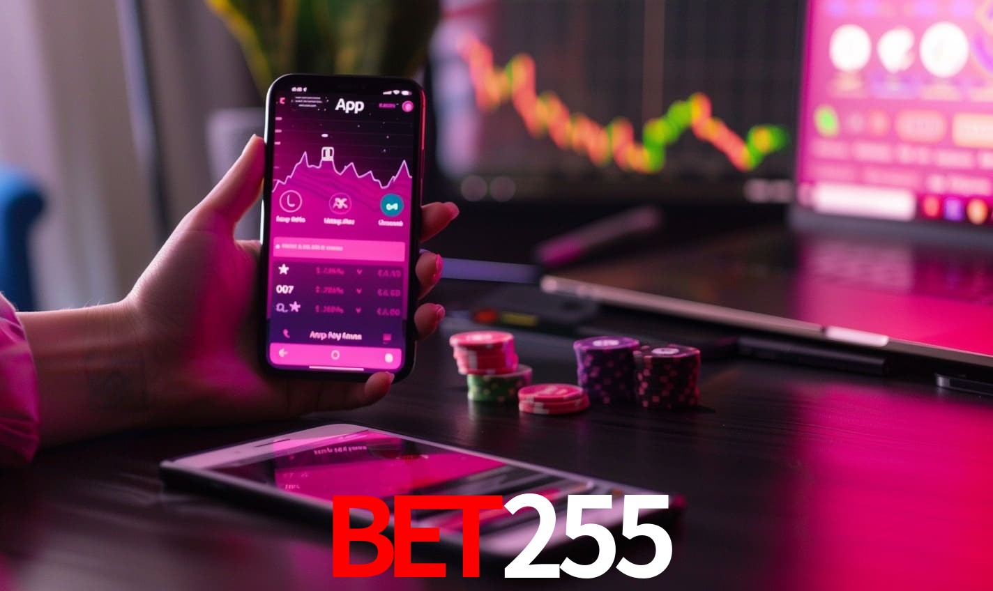 Comparação APP mobile vs versão web da BET255
